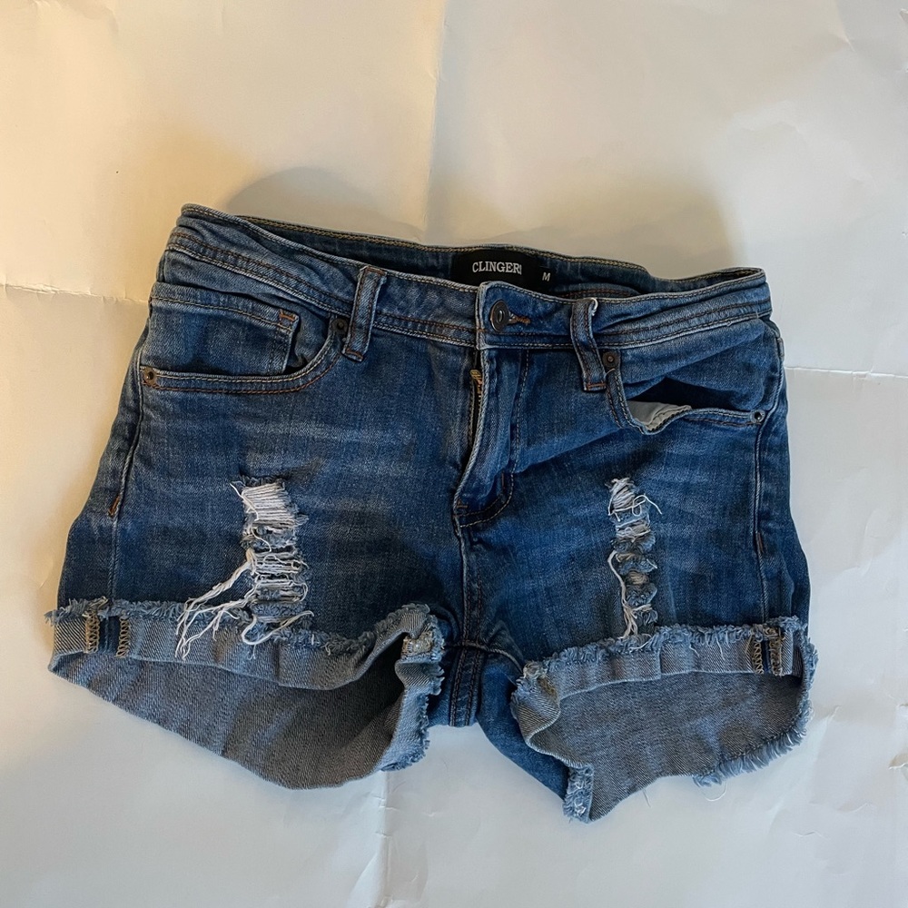 CLINGERS DENIM SHORTS